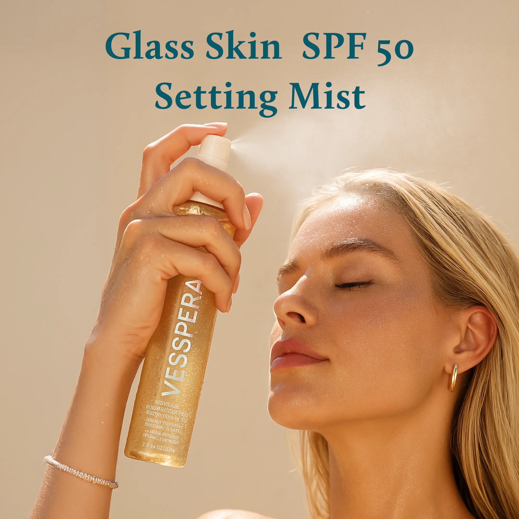 Sunglaze Sheer Setting Mist Sunscreen SPF 50